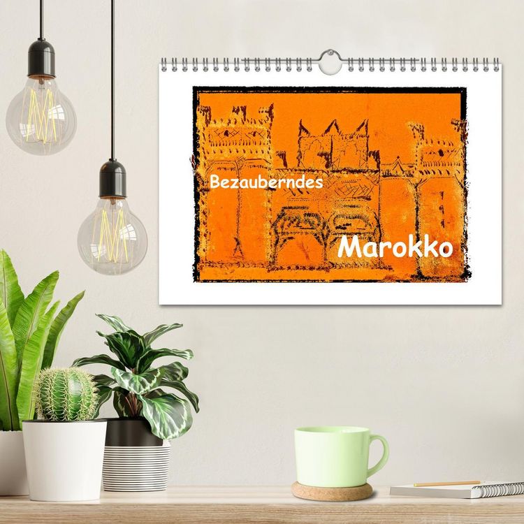 Produktbild: Bezauberndes Marokko (Wandkalender 2026 DIN A4 quer), CALVENDO Monatskalender