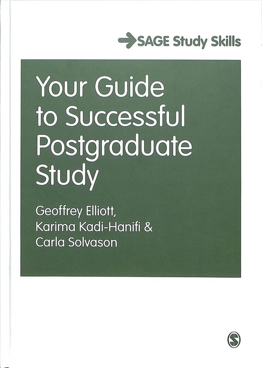 Produktbild: Your Guide to Successful Postgraduate Study