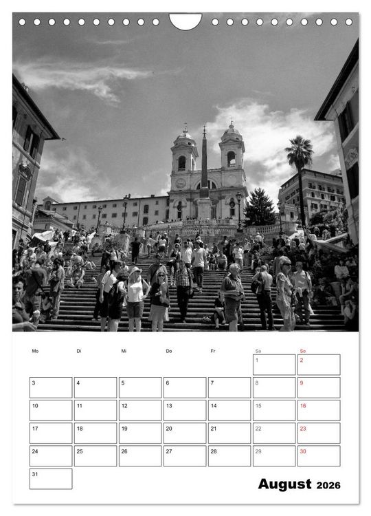 Produktbild: Die ewige Stadt Rom (Wandkalender 2026 DIN A4 hoch), CALVENDO Monatskalender