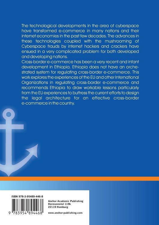 Produktbild: The Legal Architecture for E-Commerce in Ethiopia: Lessons from the EU Experiences