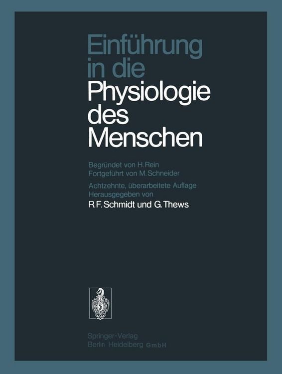 Produktbild: Einf&uuml;hrung in die Physiologie des Menschen