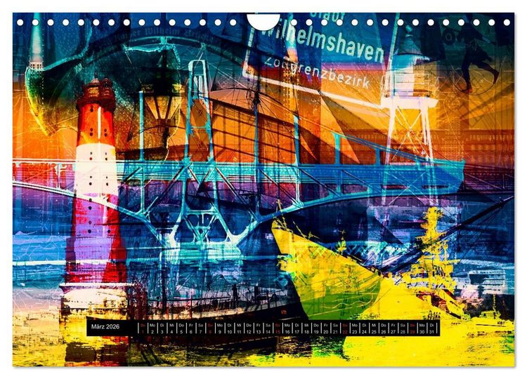 Produktbild: POP ART 3500 (Wandkalender 2026 DIN A4 quer), CALVENDO Monatskalender