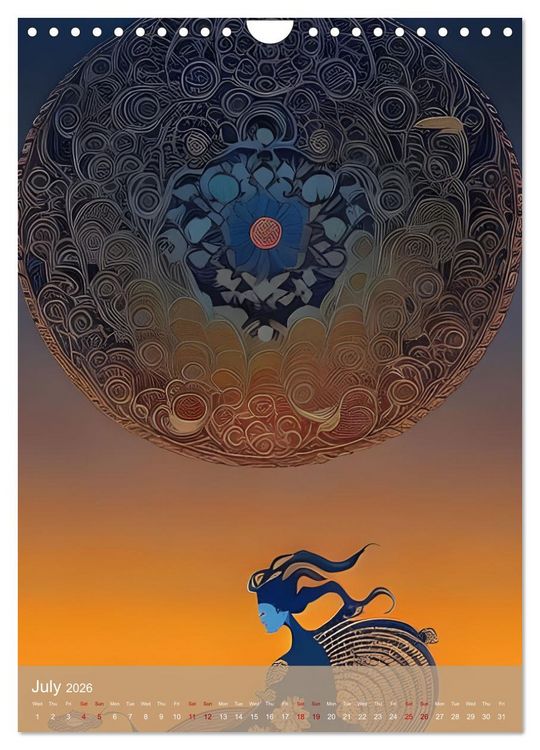 Produktbild: Hidden Beauty (Wall Calendar 2026 DIN A4 portrait), CALVENDO 12 Month Wall Calendar