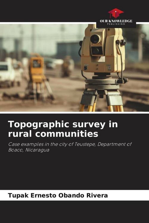 Produktbild: Topographic survey in rural communities