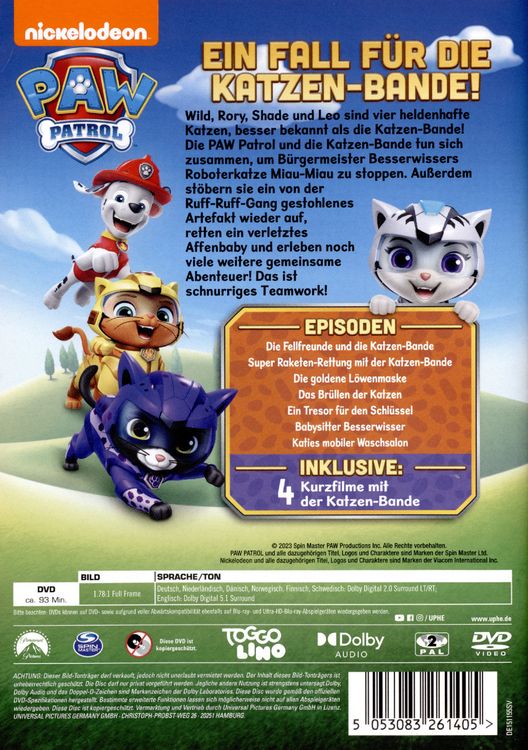 Produktbild: PAW Patrol: Cat Pack Rescues
