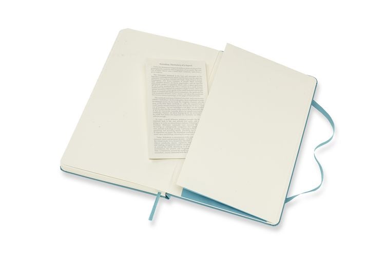 Produktbild: Moleskine Notizbuch Large/A5, Blanko, Hard Cover, Riff Blau
