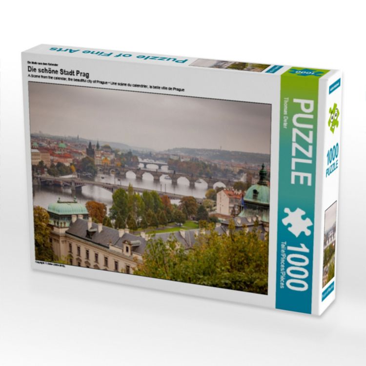 Produktbild: Ein Motiv aus dem Kalender Die sch&ouml;ne Stadt Prag (Puzzle)