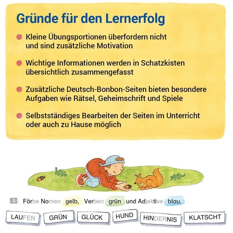 Produktbild: Das &Uuml;bungsheft Deutsch 3