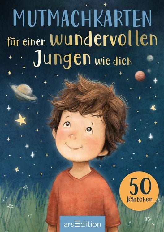 Produktbild: Mutmachkarten f&uuml;r einen wundervollen Jungen wie dich