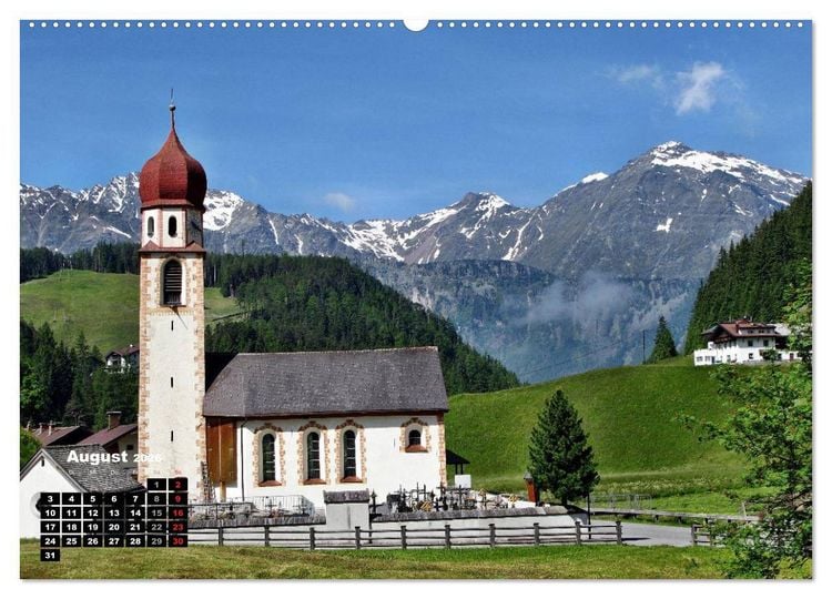 Produktbild: Unterwegs in Tirol (hochwertiger Premium Wandkalender 2026 DIN A2 quer), Kunstdruck in Hochglanz