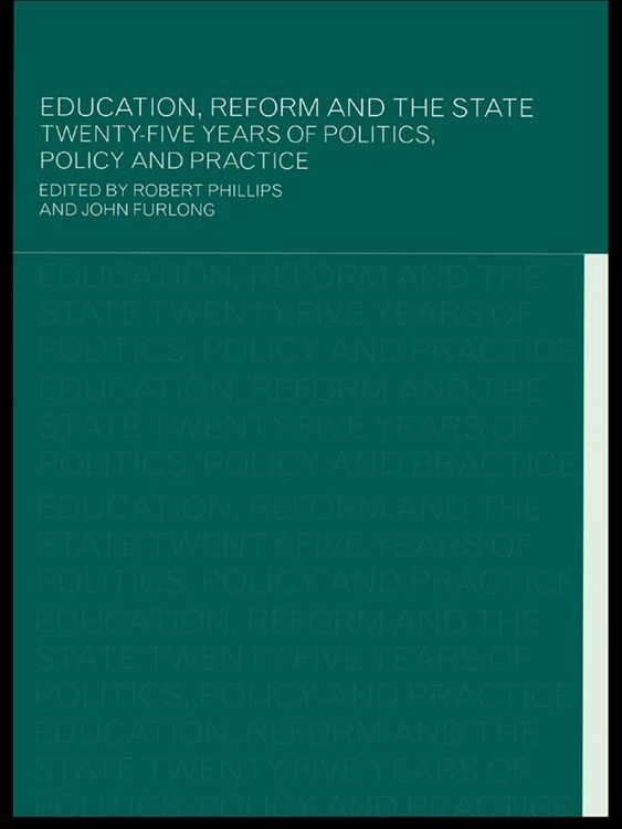 Produktbild: Education, Reform and the State