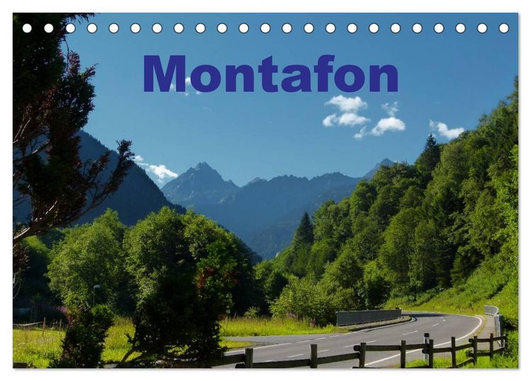Produktbild: Montafon (Tischkalender 2026 DIN A5 quer), CALVENDO Monatskalender