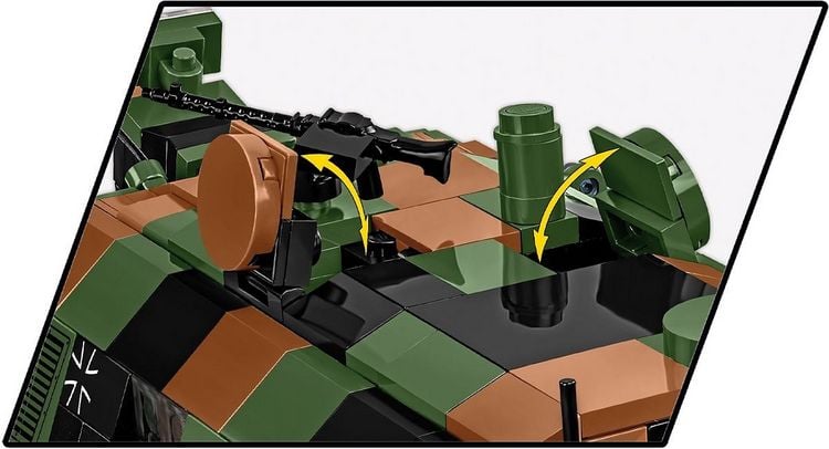 Produktbild: COBI Armed Forces 2628 - Panzerhaubitze 2000, 1002 Klemmbausteine