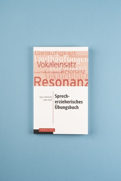 Produktbild: Sprecherzieherisches &Uuml;bungsbuch