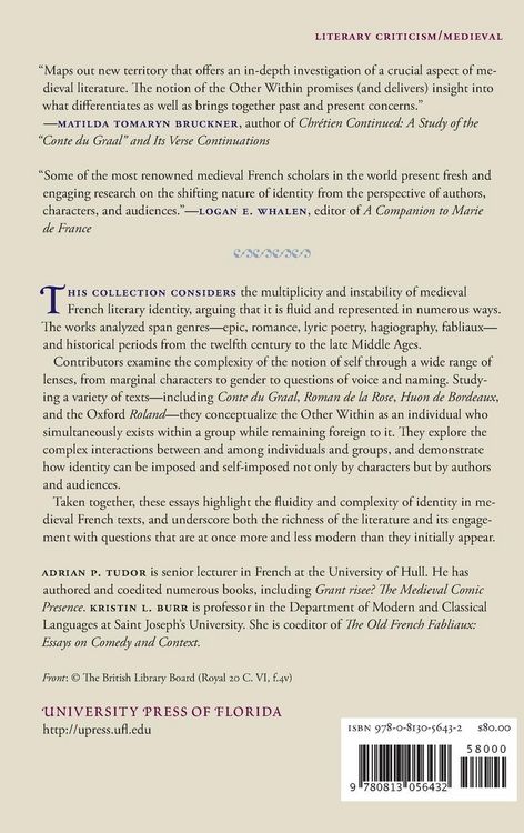 Produktbild: Shaping Identity in Medieval French Literature