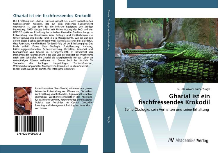 Produktbild: Gharial ist ein fischfressendes Krokodil