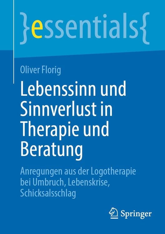Produktbild: Lebenssinn und Sinnverlust in Therapie und Beratung