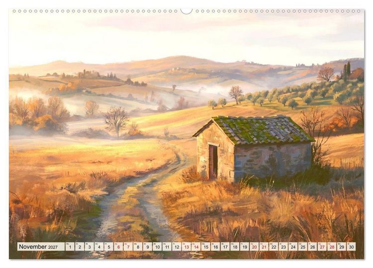 Produktbild: Auf dem Land - Eine Reise in die F&uuml;nfzigerjahre (hochwertiger Premium Wandkalender 2027 DIN A2 quer), Kunstdruck in Hochglanz