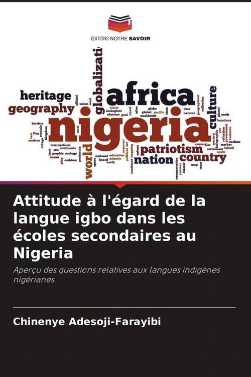 Produktbild: Attitude &agrave; l'&eacute;gard de la langue igbo dans les &eacute;coles secondaires au Nigeria