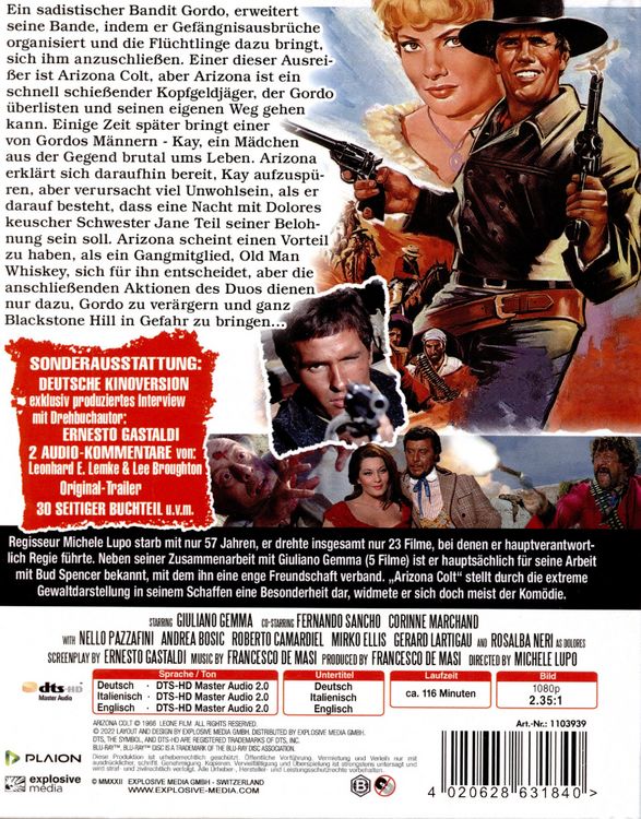 Produktbild: Arizona Colt - Mediabook - Cover A (+ DVD)