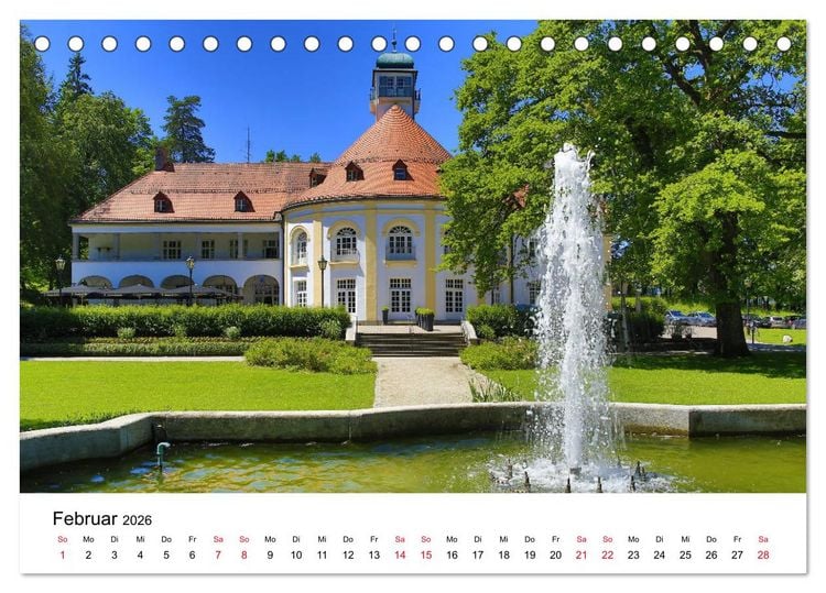 Produktbild: Bad T&ouml;lz - Perle an der Isar (Tischkalender 2026 DIN A5 quer), CALVENDO Monatskalender