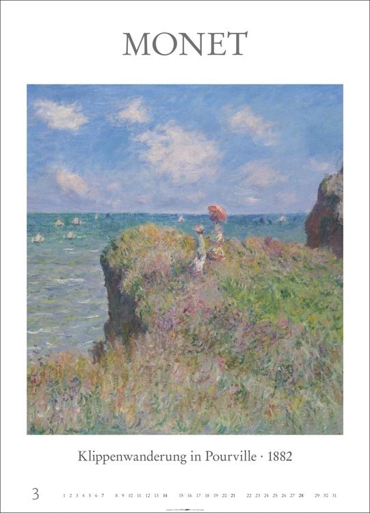 Produktbild: Poster Art Kalender 2027 - Monet Van Gogh Matisse Klee