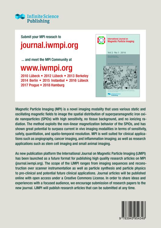 Produktbild: 7th International Workshop on Magnetic Particle Imaging (IWMPI 2017)