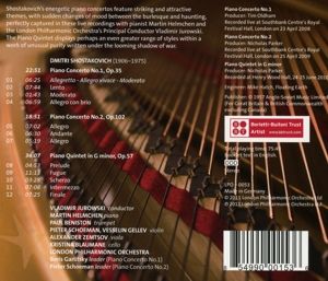 Produktbild: Shostakovich: Piano Concerti & Piano Quintet