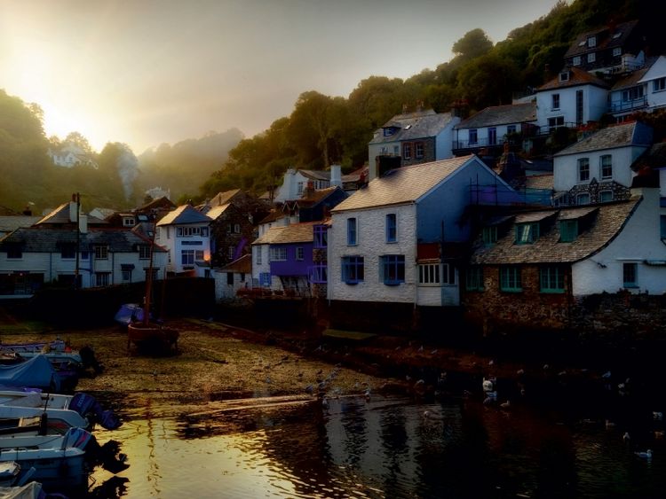 Produktbild: CALVENDO Puzzle Polperro | 1000 Teile Lege-Gr&ouml;&szlig;e 64x48cm Foto-Puzzle f&uuml;r gl&uuml;ckliche Stunden