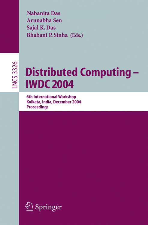 Produktbild: Distributed Computing -- IWDC 2004