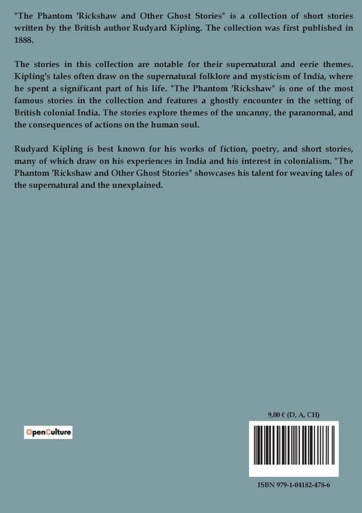 Produktbild: The Phantom Rickshaw and Other Ghost Stories