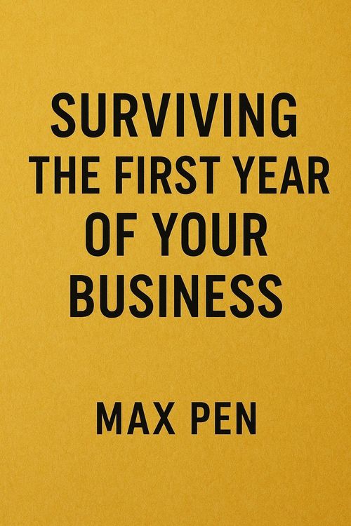 Produktbild: Surviving the first year of your business