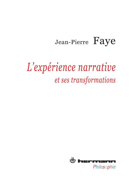 Produktbild: L'exp&eacute;rience narrative et ses transformations