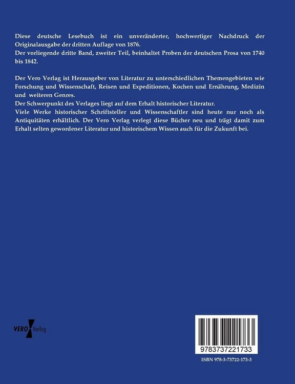Produktbild: Deutsches Lesebuch
