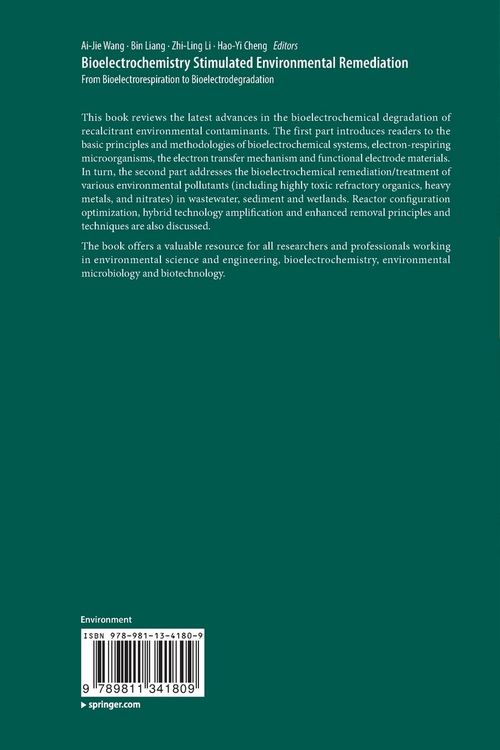 Produktbild: Bioelectrochemistry Stimulated Environmental Remediation