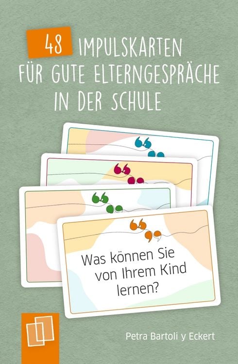 Produktbild: 48 Impulskarten f&uuml;r gute Elterngespr&auml;che in der Schule