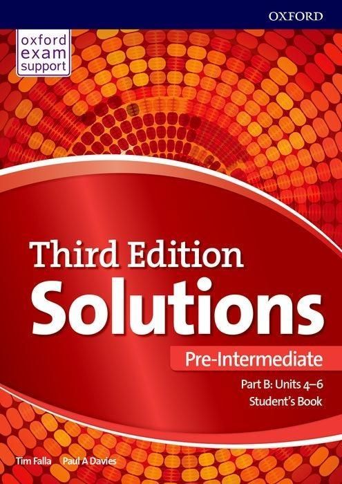 Produktbild: Davies, P: Solutions: Pre-Intermediate: Student's Book B Uni