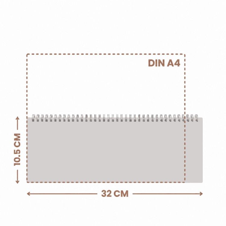 Produktbild: Tischquerkalender Farbenfroh 2027