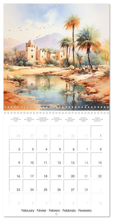 Produktbild: Terres d'habitats (Calendrier mural carr&eacute; 2026 30x30 cm) Calendrier double avec une page pour vos prises de notes