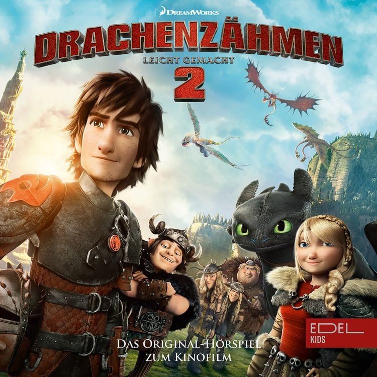 Produktbild: Drachenz&auml;hmen leicht gemacht 2 (Das Original-H&ouml;rspiel zum Kinofilm)