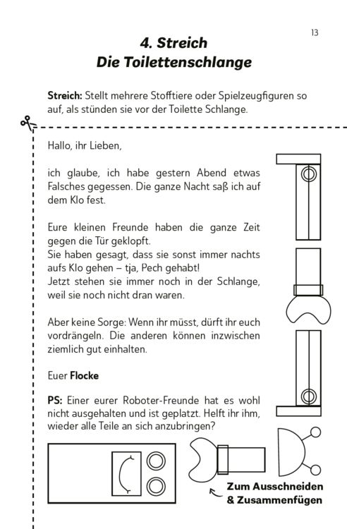 Produktbild: Die lustigsten Wichtelbriefe f&uuml;r Kinder | Zum Ausschneiden & sofort Verwenden | Interaktives Adventskalender-Buch mit Wichtelstreichen f&uuml;r die Wichtelt&uuml;r & Mitmach-Elementen | F&uuml;r Erstleser und Grundsch&uuml;ler ab der 1. Klasse