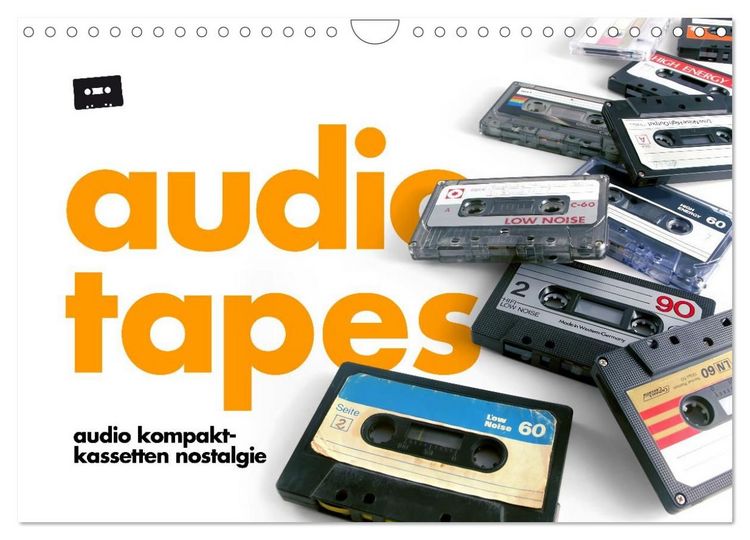 Produktbild: Audio Tapes (Wandkalender 2027 DIN A4 quer), CALVENDO Monatskalender
