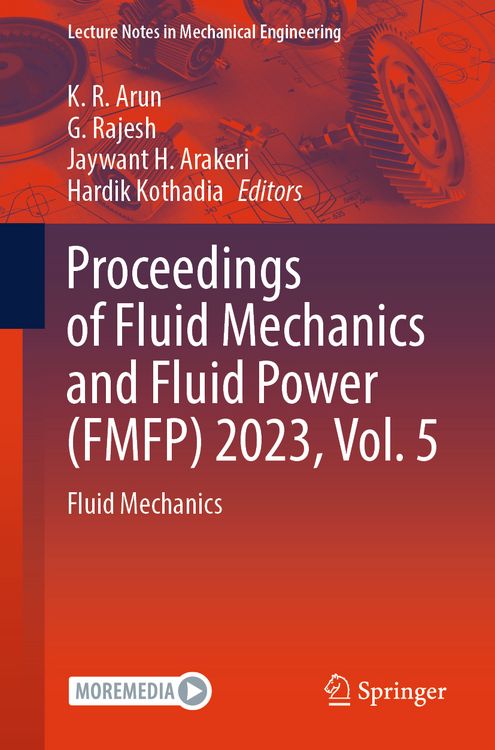 Produktbild: Proceedings of Fluid Mechanics and Fluid Power (FMFP) 2023, Vol. 5