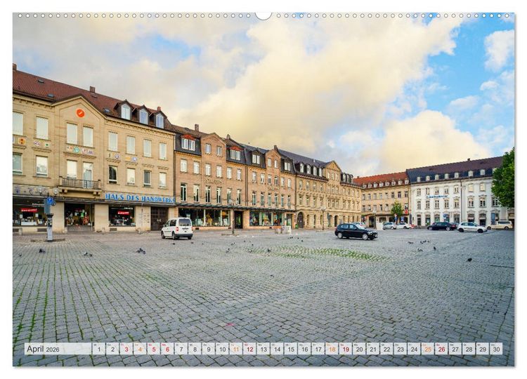 Produktbild: F&uuml;rth Impressionen (Wandkalender 2026 DIN A2 quer), CALVENDO Monatskalender