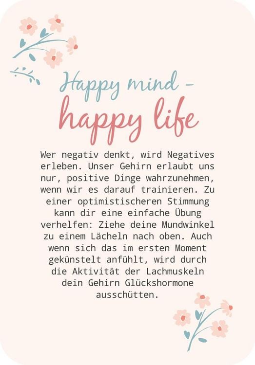 Produktbild: Gl&uuml;cksmantras f&uuml;r dich