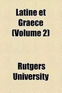 Produktbild: Latine Et Graece (Volume 2)
