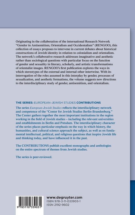Produktbild: Orientalism, Gender, and the Jews