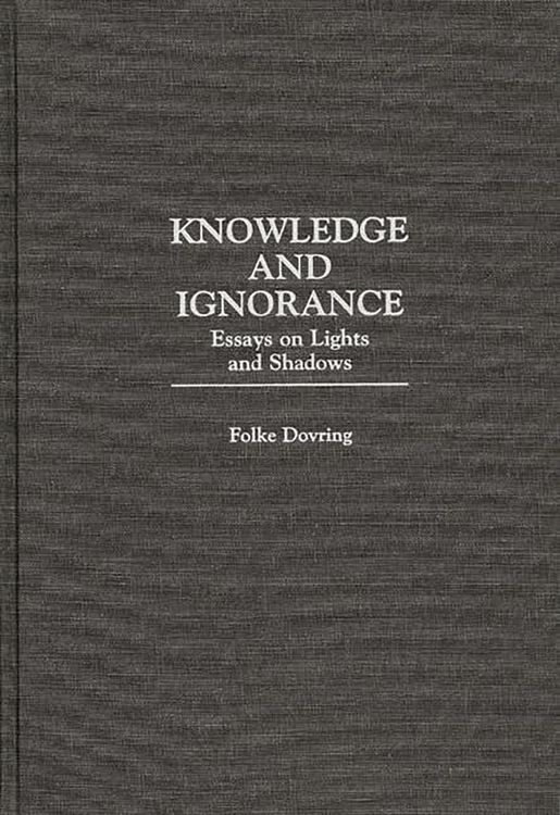 Produktbild: Knowledge and Ignorance