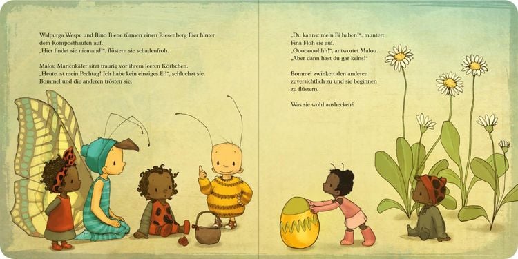 Produktbild: Die kleine Hummel Bommel feiert Ostern (Pappbilderbuch)