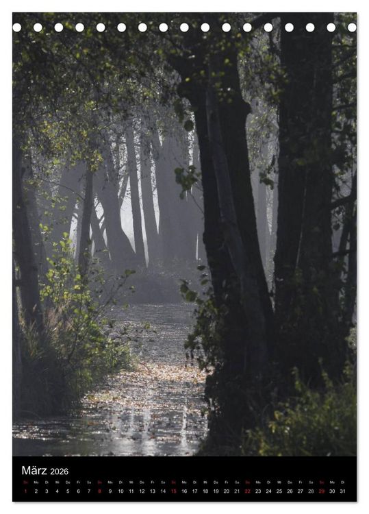Produktbild: Wunderbarer Spreewald (Tischkalender 2026 DIN A5 hoch), CALVENDO Monatskalender